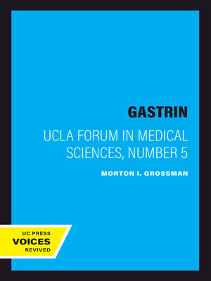 cover image of Gastrin, Number 5